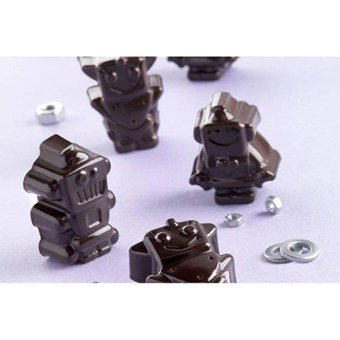 SILICON CHOCOLATE MOULD ROBO SCG18 22.118.77.0065 (#55561)