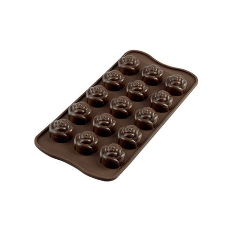 EASY CHOC SILICON MOULD ROSE SCG13 22.113.77.0065 (#55990)