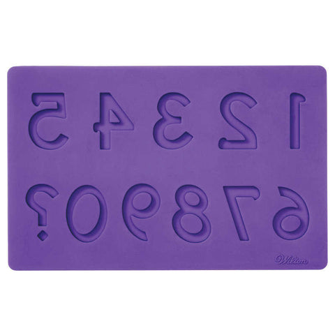 LETTER/NUMBER FONDANT MOULD SET 409-2547 (#56555)