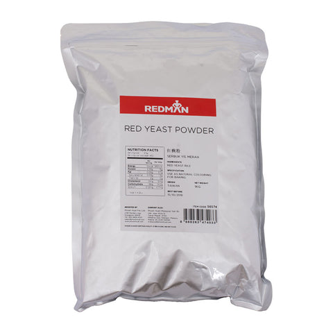 DRIED RED RICE YEAST POWDER 1KG (#56574)