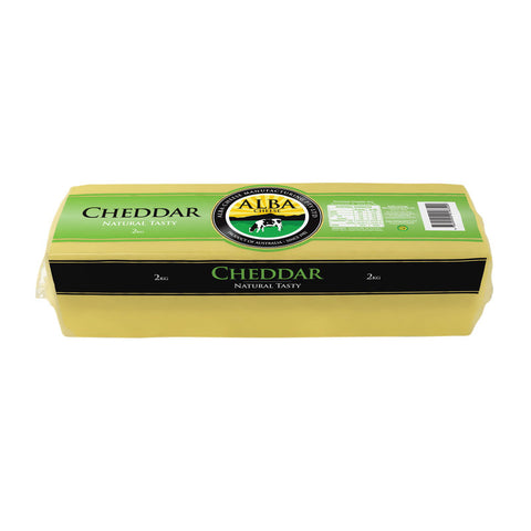 CHEDDAR CHEESE BLOCK 2KG (#57185)