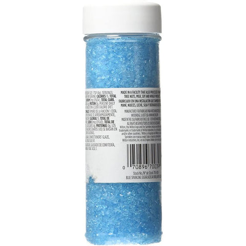 SPARKLING BLUE SUGAR (710-039) 5OZ (#57192)