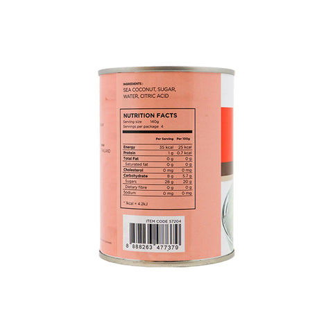 SEA COCONUT SLICE PLAIN SYRUP 565G (#57204)