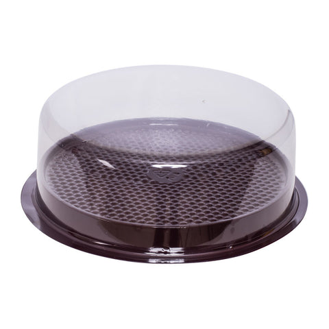 ROUND TRAY WITH COVER 7"X2" 5SET (#57317)