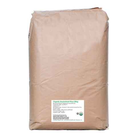 ORGANIC BUCKWHEAT FLOUR 20KG (#57531)