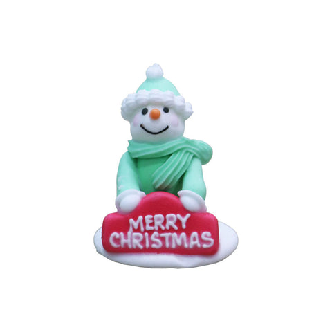 MERRY X'MAS SNOWMAN 643 24PCS (#57604)