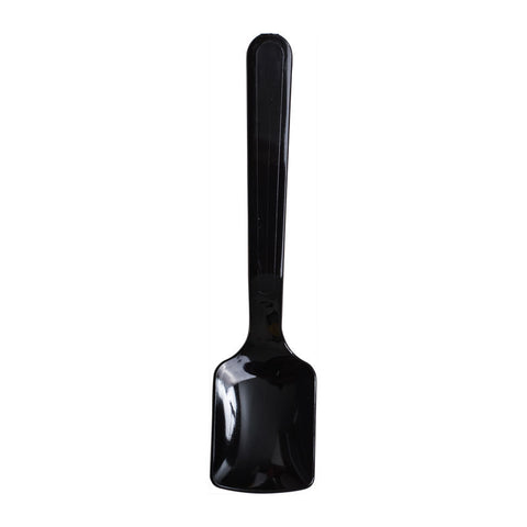 SPOON DESSERT SQUARE BLACK105MM 60PCS (#57780)