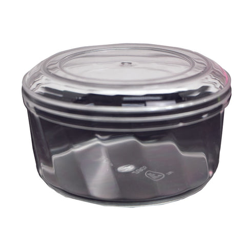 CLEAR ROUND PS CONTAINER W110XH60MM FF2805 (#57809)