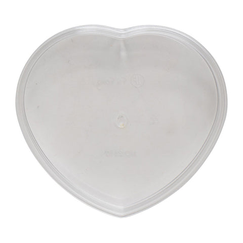 CLEAR HEART PS CONTAINER 145X160XH38MM FF2810 (#57811)