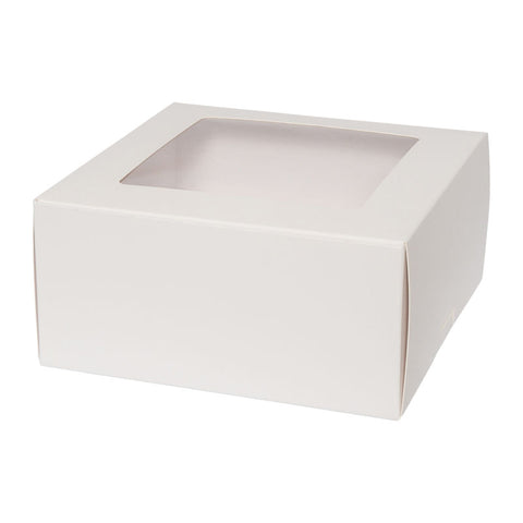 CUPCAKE BOX 4'S PLAIN 5PCS (#57829)