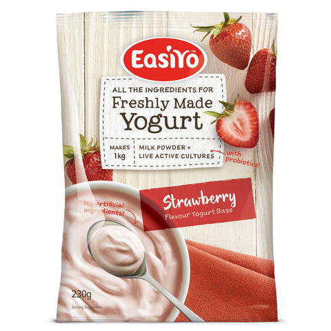 STRAWBERRY CREME YOGHURT POWDER 230G (#57847)