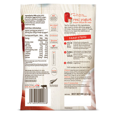 STRAWBERRY CREME YOGHURT POWDER 230G (#57847)