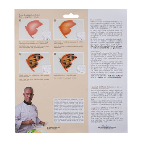 STENCIL BUTTERFLY 92X78/50X43M (#58033)