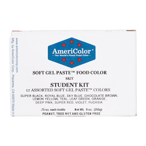 SOFTGEL COLOR PASTE STUDENT KIT 0.75OZ (#58050)