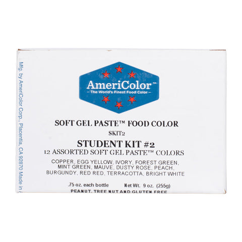 SOFTGEL COLOR PASTE STUDENT KIT 2 0.75OZ (#58051)