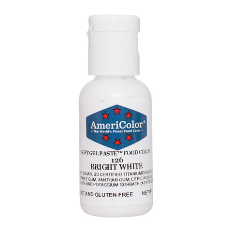 SOFTGEL COLOR PASTE BRIGHT WHITE 0.75OZ (#58055)