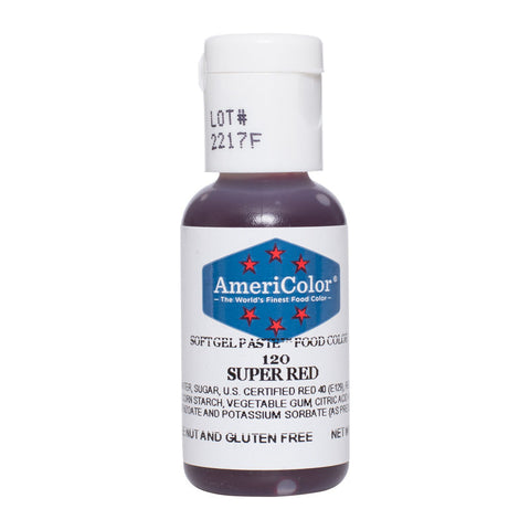 SOFTGEL COLOR PASTE SUPER RED 0.75OZ (#58059)