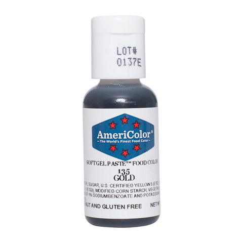 SOFTGEL COLOR PASTE GOLD 0.75OZ (#58061)