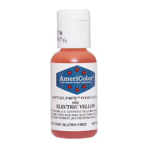SOFTGEL COLOR PASTE ELECTRIC YELLOW 0.75OZ (#58062)