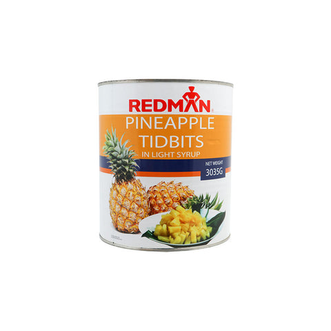PINEAPPLE TIDBITS IN SYRUP 3035G (#58160)