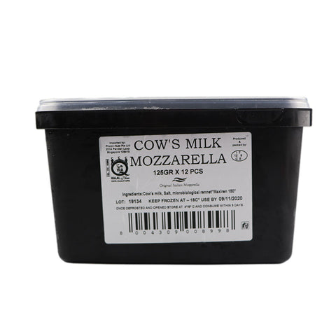 IQF MOZZARELLA CHEESE 1.5KG (#58165)