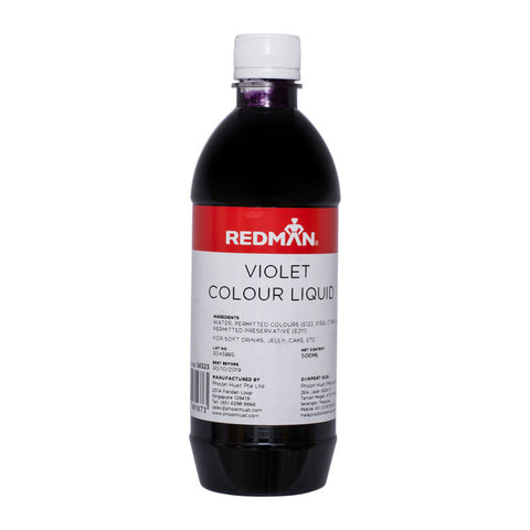 VIOLET COLOUR LIQUID 500ML (#58323)