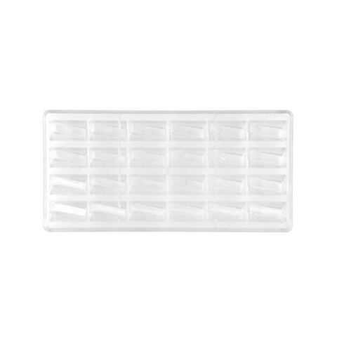 MOULD CHOCOLATE PC WAVE 24CAV (#58392)