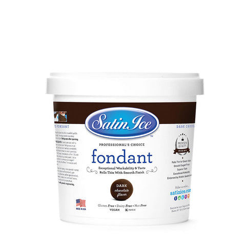 CHOCOLATE ROLLED FONDANT 0.91KG (#58455)