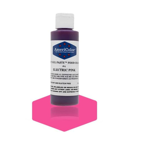 SOFTGEL COLOR PASTE ELECTRIC PINK 4.5OZ (#58508)