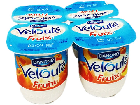 PEACH APRICOT MANGO VELOUTE YOGURT 125G (#116923)