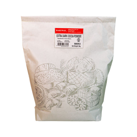 EXTRA DARK COCOA POWDER 5KG (#58592)