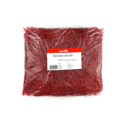 DICED RED CHELORY 5KG (#58605)