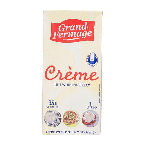 UHT WHIPPING CREAM DAIRY 35% 1L (#58611)
