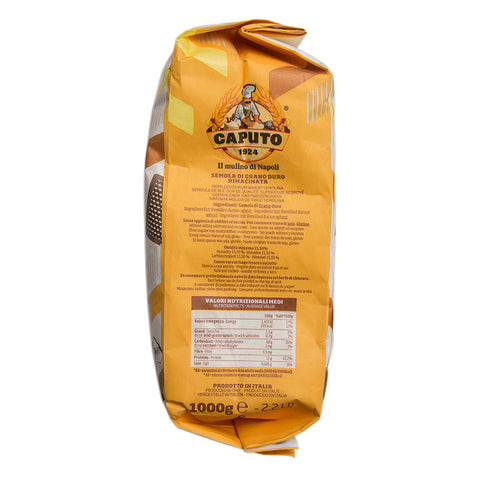 DURUM WHEAT SEMOLINA FLOUR 1KG (#58711)