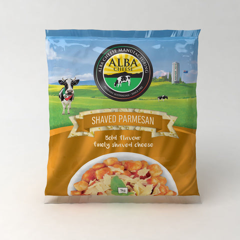 PARMESAN SHAVED CHEESE 1KG (#58790)
