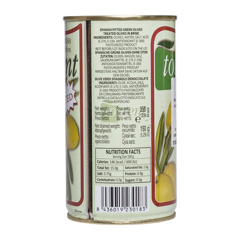 PITTED GREEN OLIVE 350G (#58817)