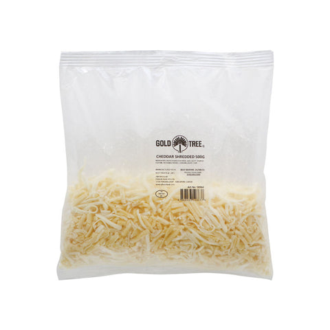 SHREDDED CHEDDAR CHEESE 500G (#58964)