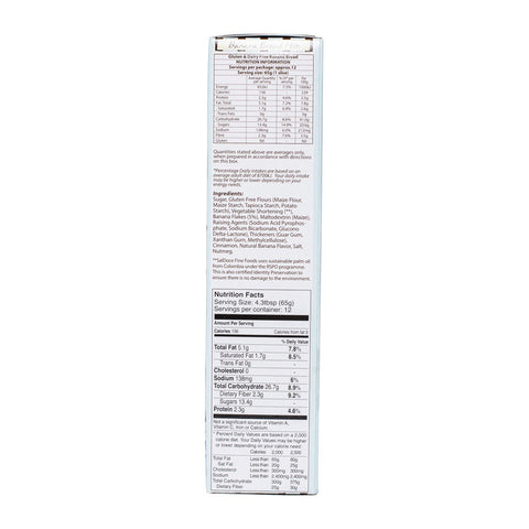 GLUTEN FREE BANANA BREAD MIX 450G (#58980)