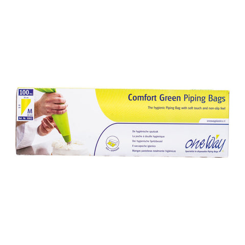 DISPOSABLE PIPING BAG GREEN COLOR 18" (#59011)
