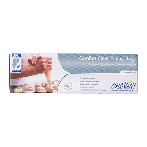 DISPOSABLE PIPING BAG CLEAR COLOR 18 INCH (#59014)