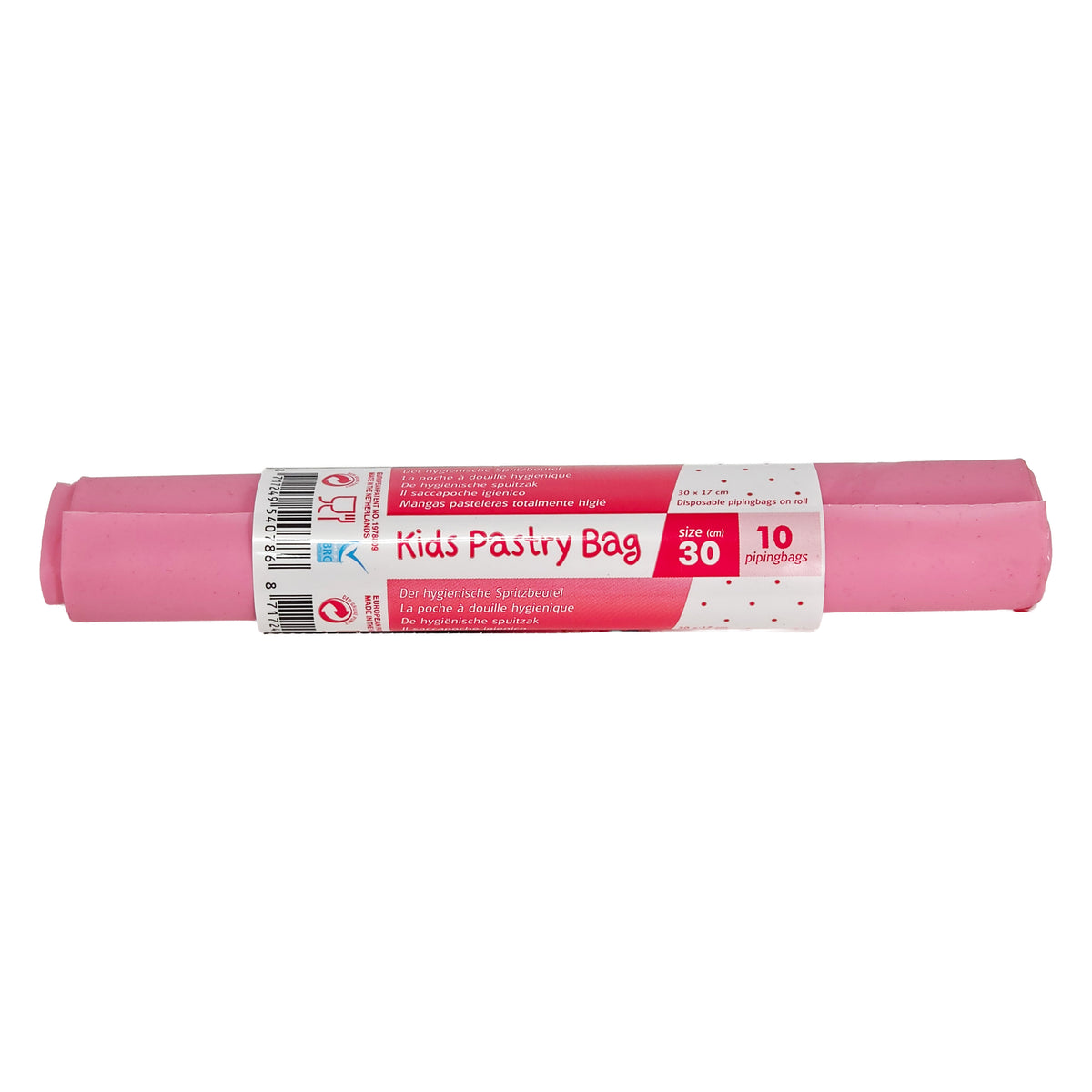 DISPOSABLE PIPING BAG KID SIZE PINK COLOR 12" (