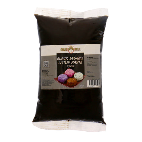 MOONCAKE PASTE BLACK SESAME LOTUS 1KG (#59215)