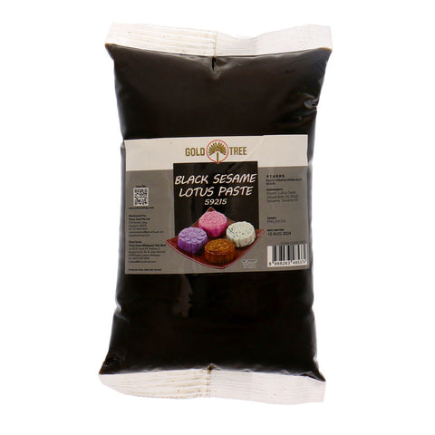 MOONCAKE PASTE BLACK SESAME LOTUS 1KG (#59215)