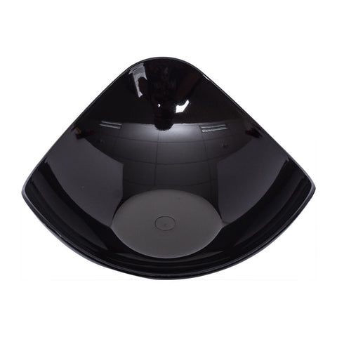 BLACK TRIANGULAR SAUCE DISH 40ML (#59240)