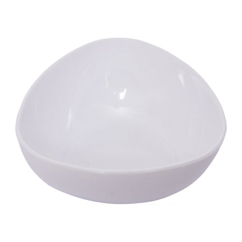 WHITE TRIANGULAR SAUCE DISH 50ML (#59244)