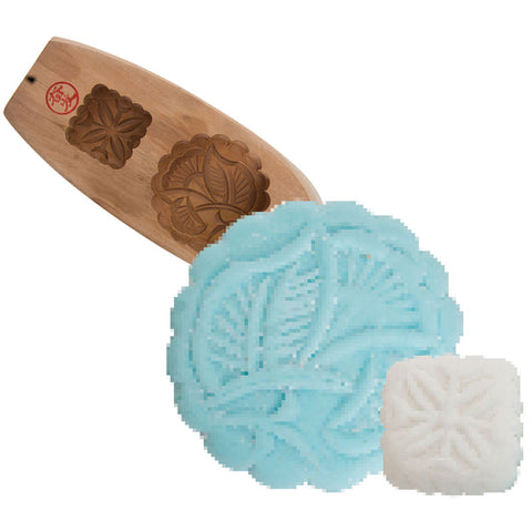 MOONCAKE MOULD RD FLOWER (#59530)