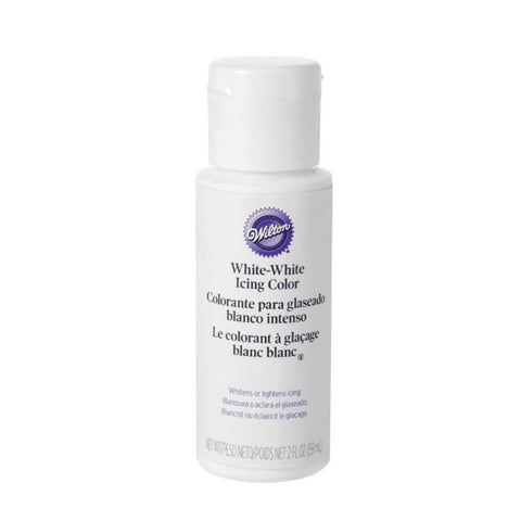 ICING COLOUR LIQUID WHITE (BOTX2OZ) (#59928)