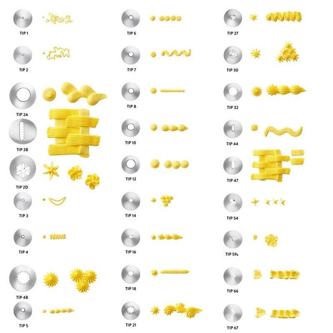 PIPING TIP MASTER SET 55PCS 2104-0240 55PCS (#59938)