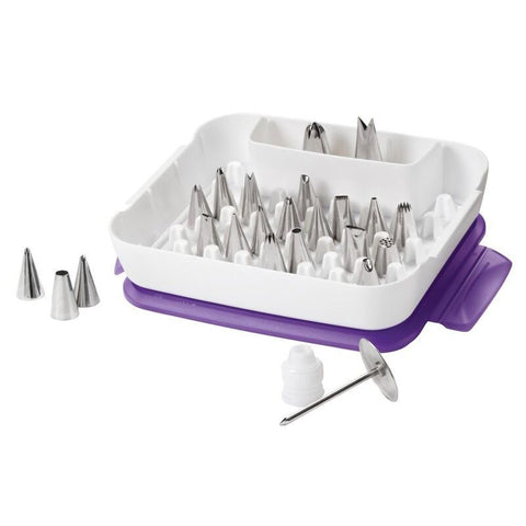 DELUXE PIPING TIPS SET (22PCS) 22PCS (#59939)