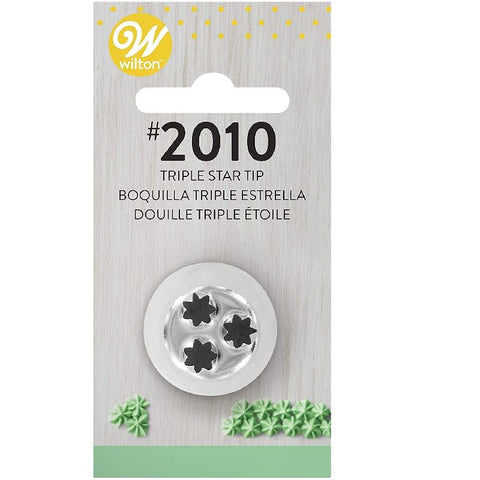 CARDED PIPING TIP TRIPLE STAR #2010 418-2010 (#59967)